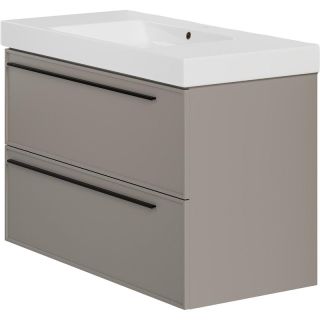 Тумба под раковину La Fenice Elba FNC-01-ELB-C-100-2 бежевая матовая 100 см